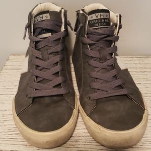 Vintage Havana original high top gray leather